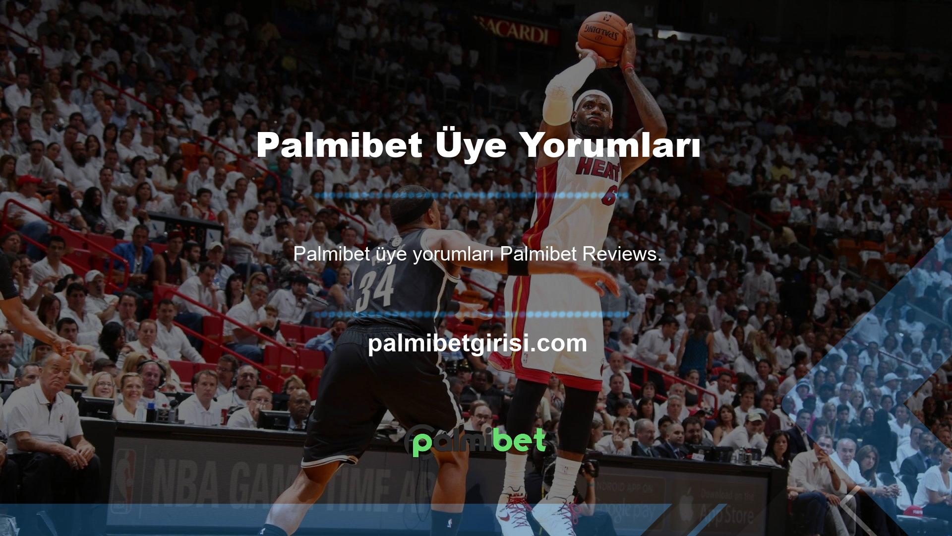 Siteye üye olduktan sonra, malzeme ve ahlaki sorunları istemeyen bahislerin Palmibet derecelendirme sorunlarına bakarak karar vermek istedikleri bulunmuştur